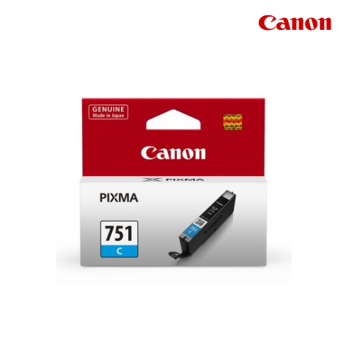 ตลับหมึกอิงค์เจ็ท Canon Original Ink Cartridge CLI-751XL Cyan, CLI751XL